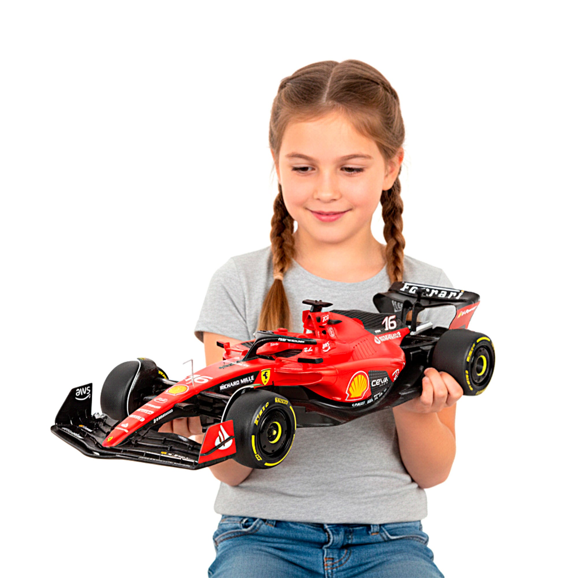 Maisto Coche teledirigido F1 2023 Ferrari SF-23 Charles Leclerc 1:10