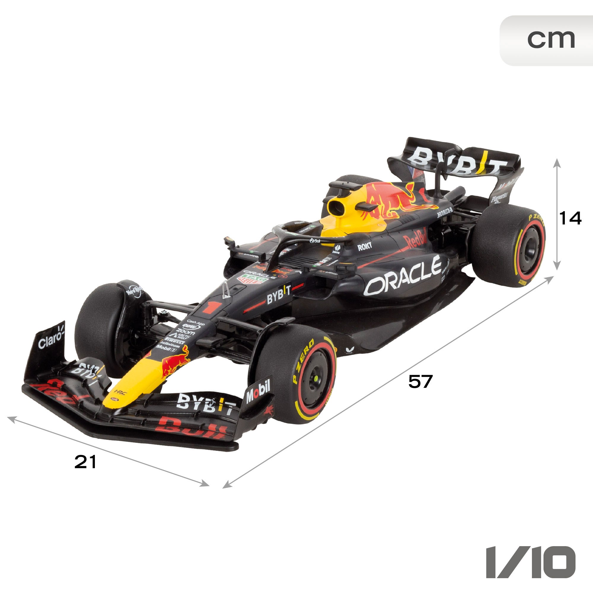 Maisto Coche teledirigido F1 2023 Red Bull Racing RB19 Max Verstappen 1:10