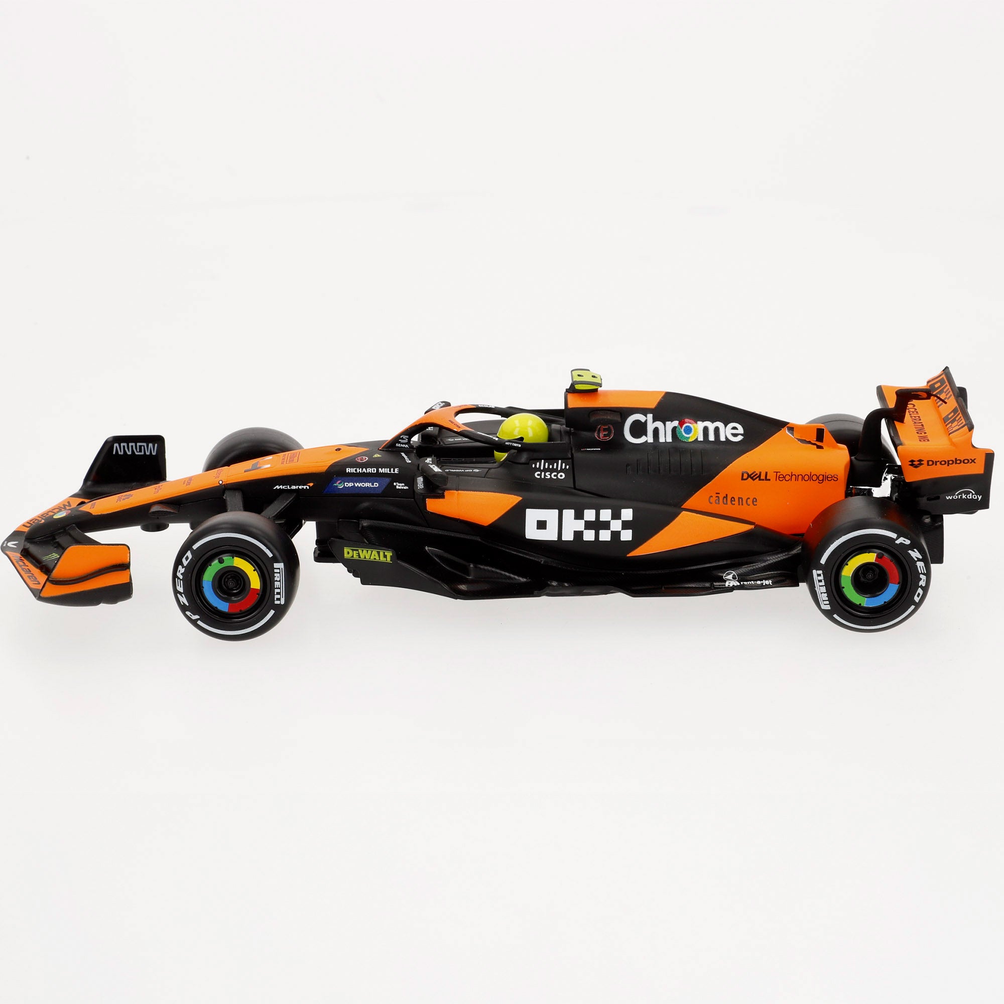 Maisto Coche teledirigido F1 2024 McLaren MCL38 Leclerc 1:24