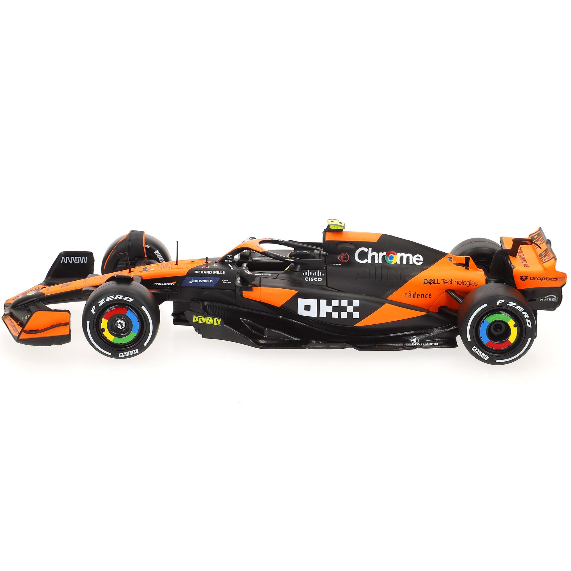Burago Coche 1:24 McLaren MCL38 Lando Norris F1 2024