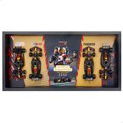 Burago Set 4 coches 1:43 F1 Red Bull Max Verstappen