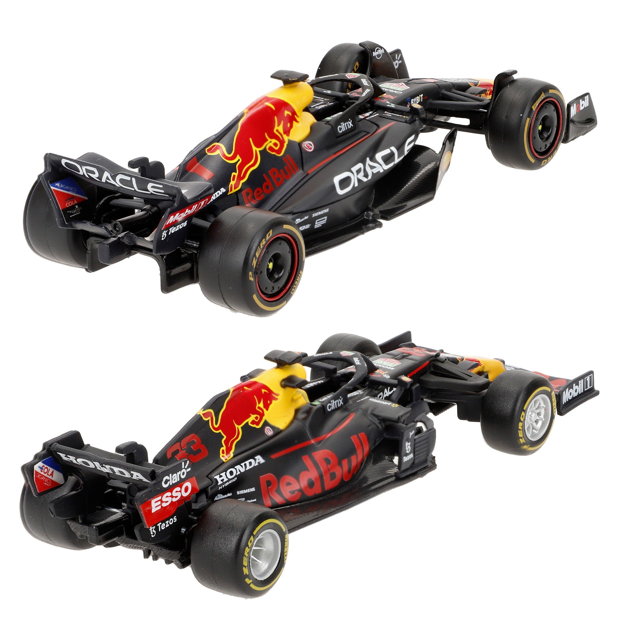 Burago Set 4 coches 1:43 F1 Red Bull Max Verstappen