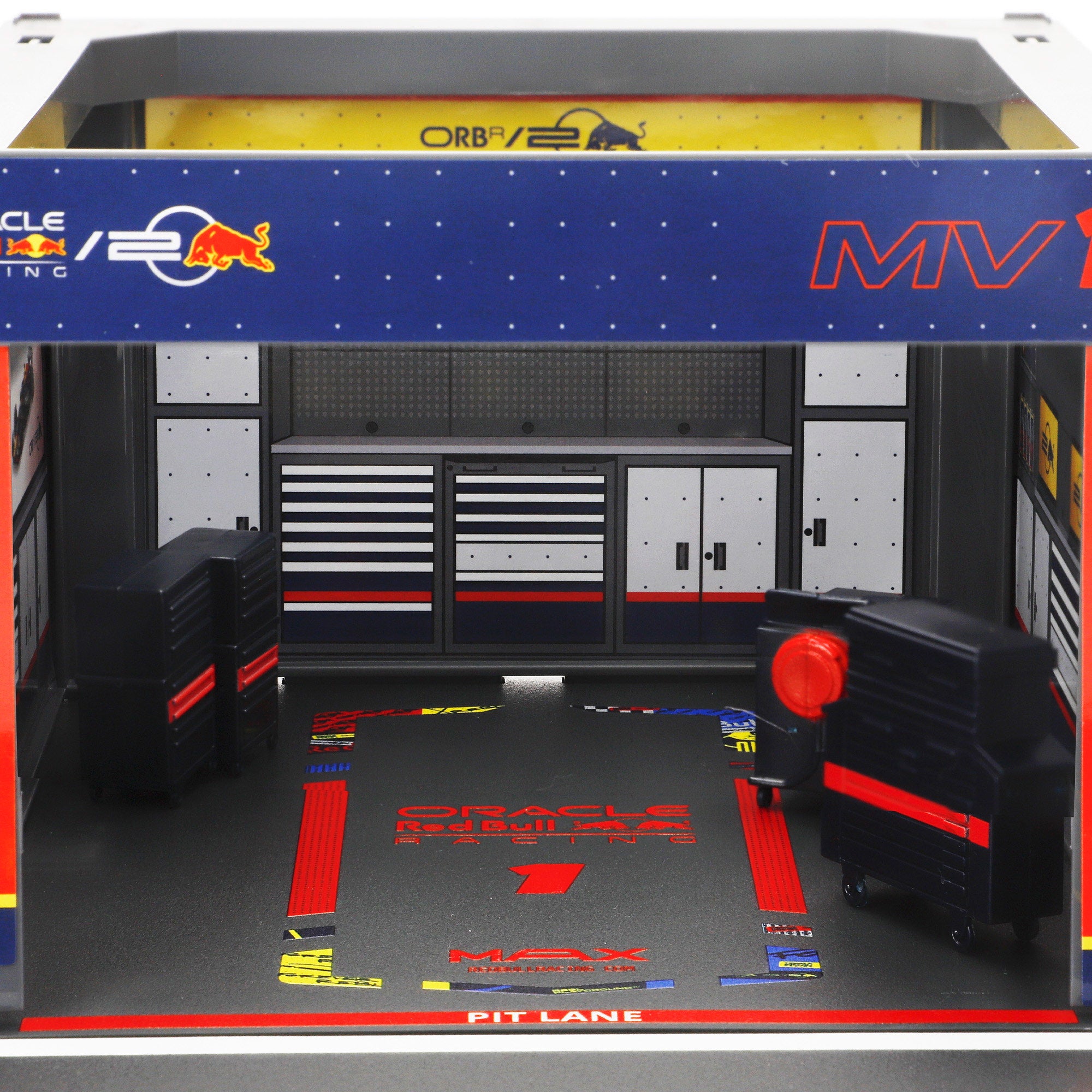 Burago Set Box Red Bull RB19 F1 2023 Max Verstappen 1:43