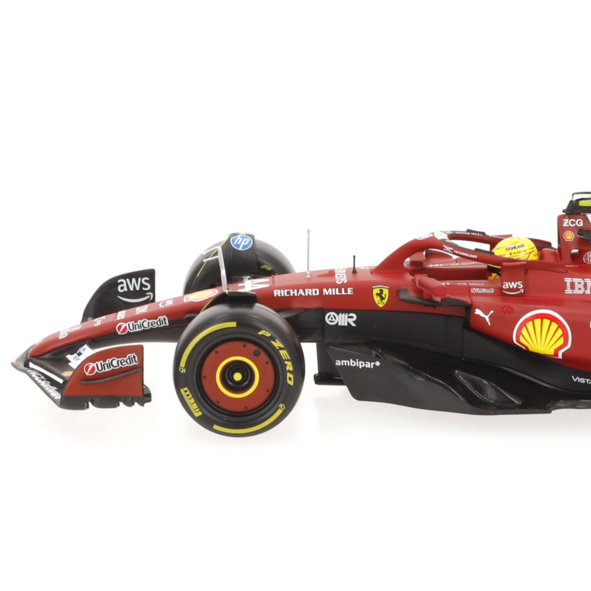 Burago Coche 1:18 Ferrari SF-25 Hamilton F1 2025