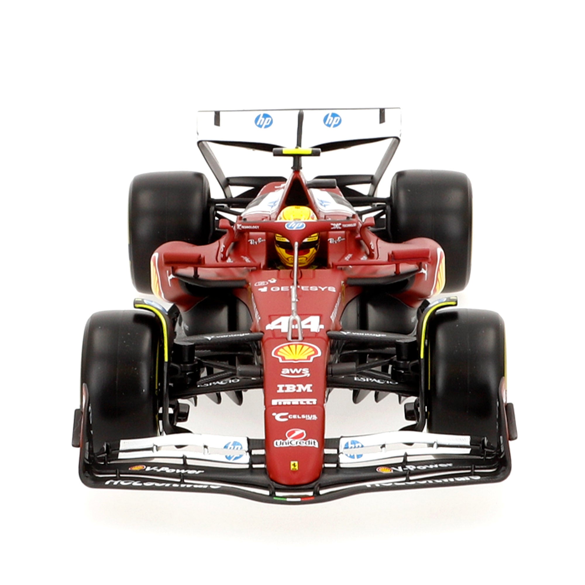 Burago Coche 1:18 Ferrari SF-25 Hamilton F1 2025
