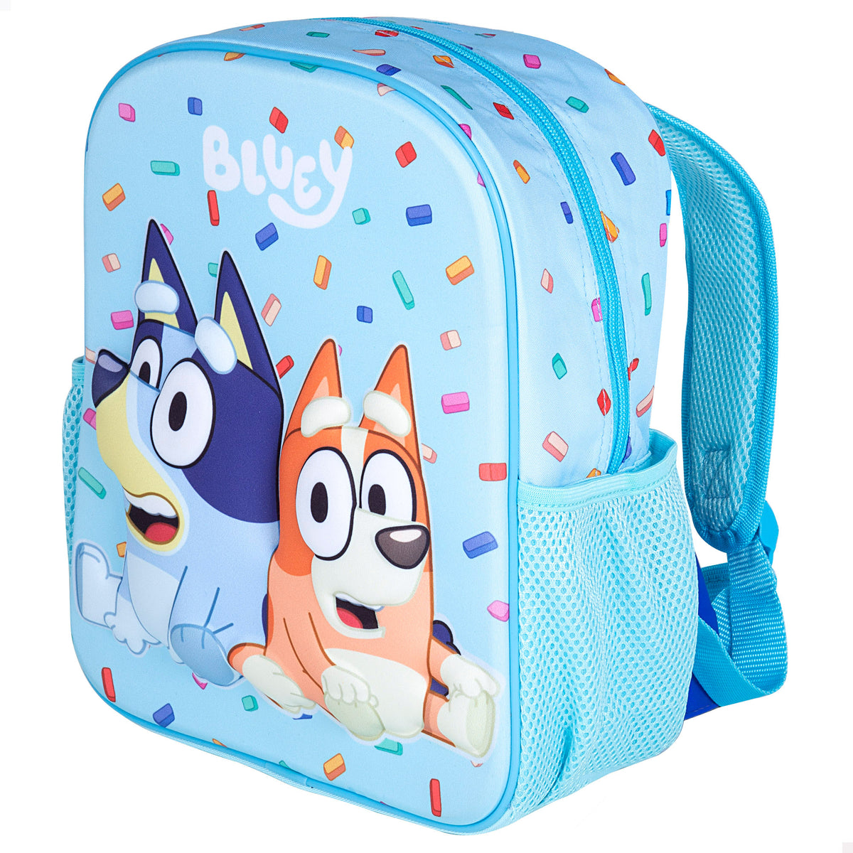 Bluey Mochila preescolar 3D + 3 años