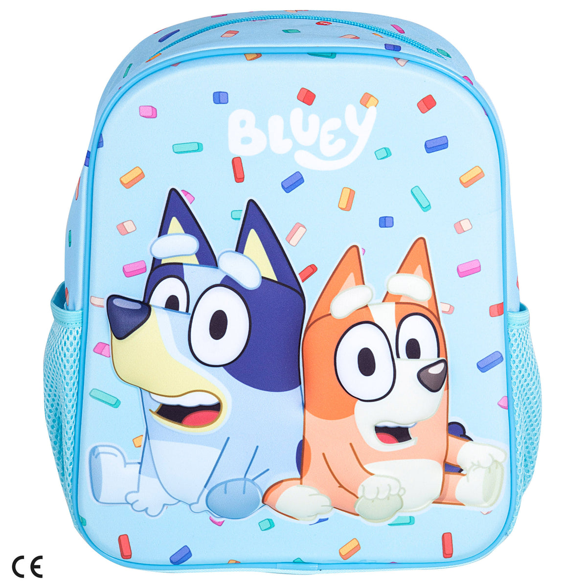 Bluey Mochila preescolar 3D + 3 años