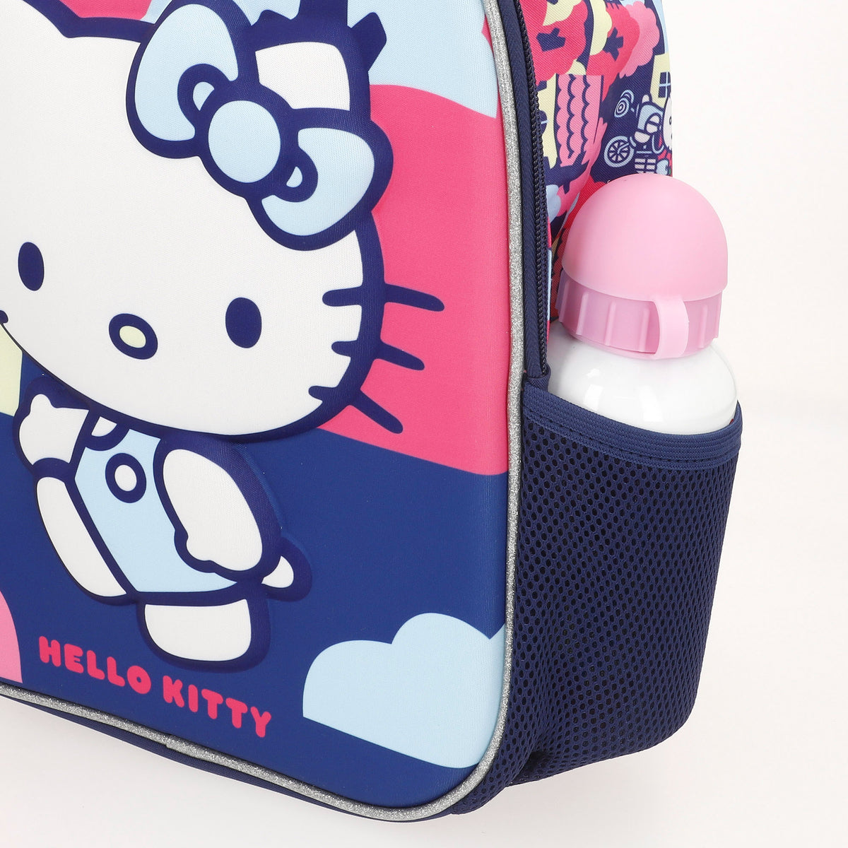 Hello Kitty Mochila preescolar 3D + 3 años