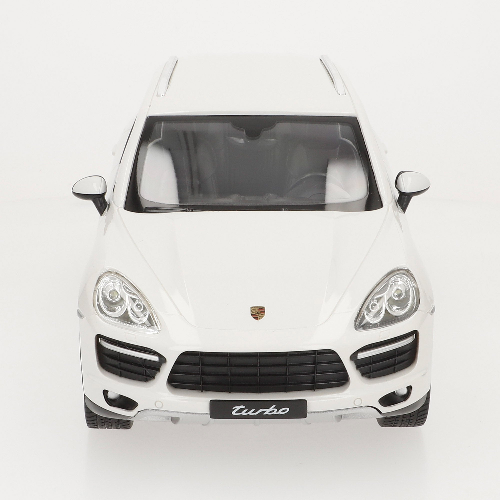RASTAR Coche teledirigido Porsche Cayenne Turbo blanco 1:14