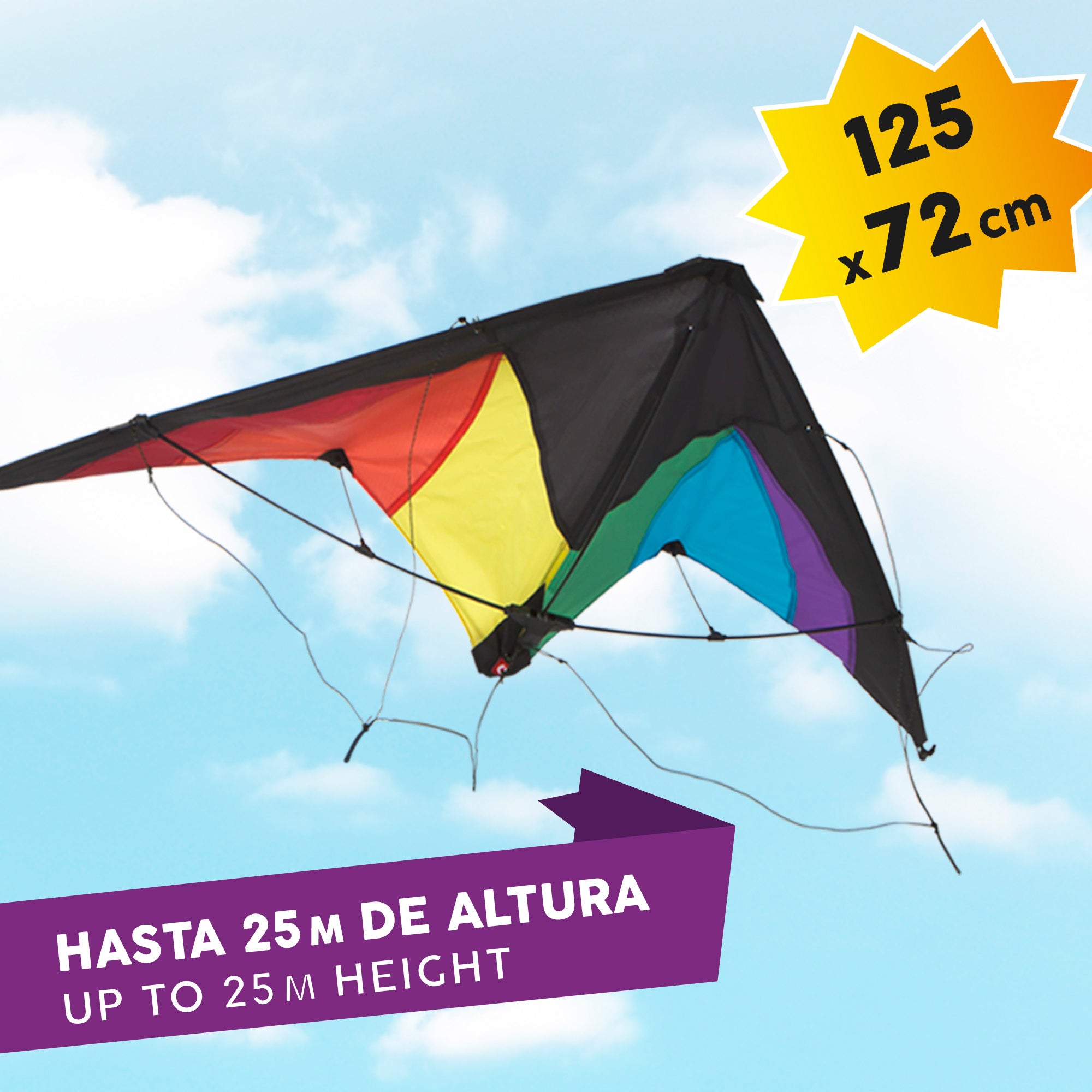 Cometa acrobática pop-up magic multicolor CB Toys