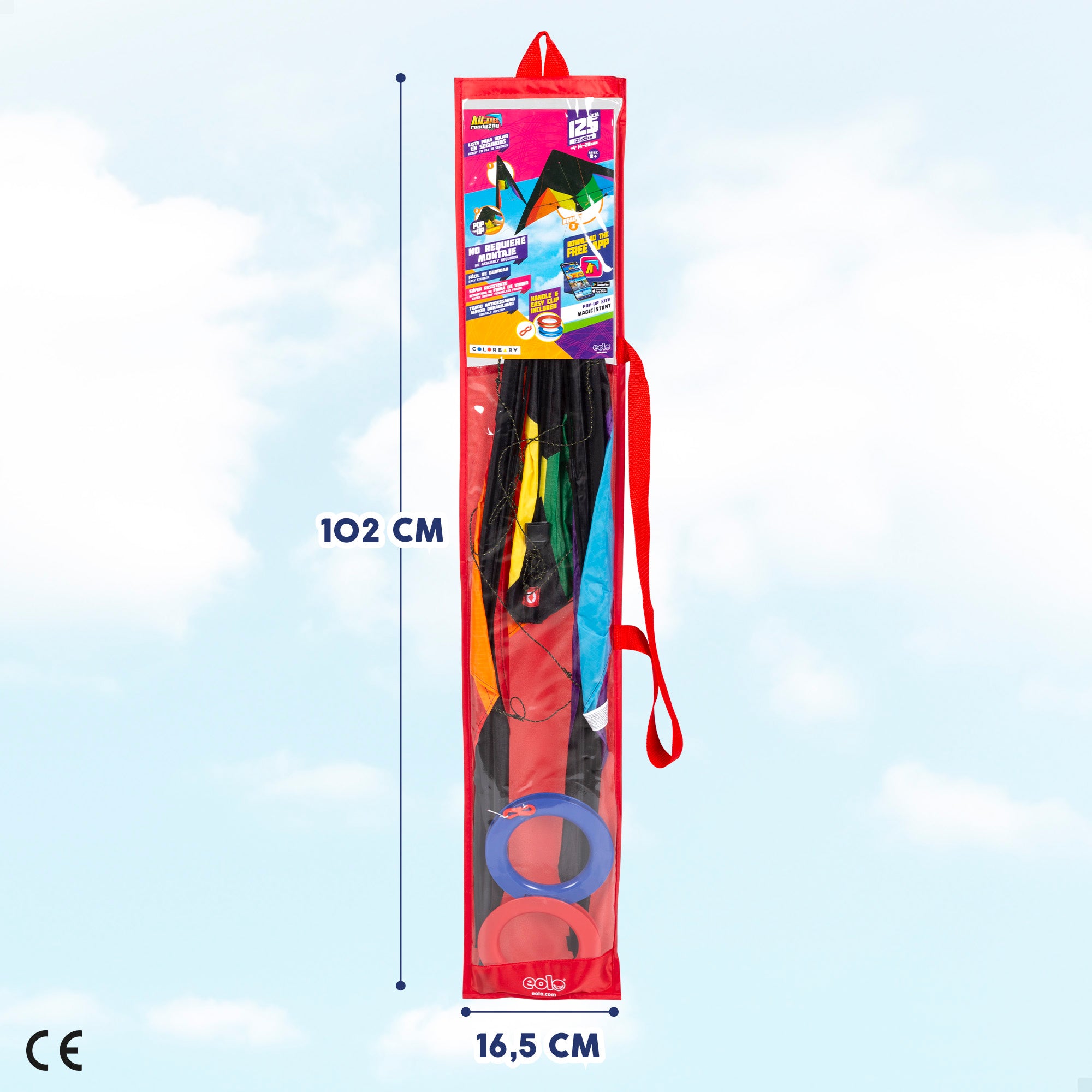 Cometa acrobática pop-up magic multicolor CB Toys