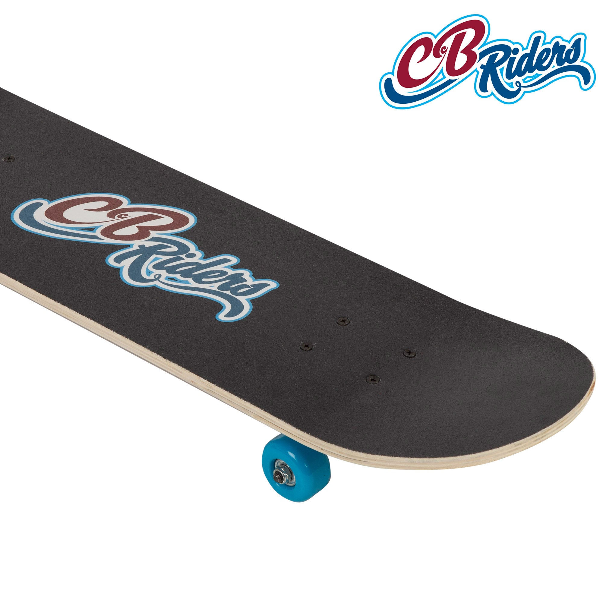 Monopatín madera Retro 80's hits con eje de aluminio 79x20 cm CB Riders