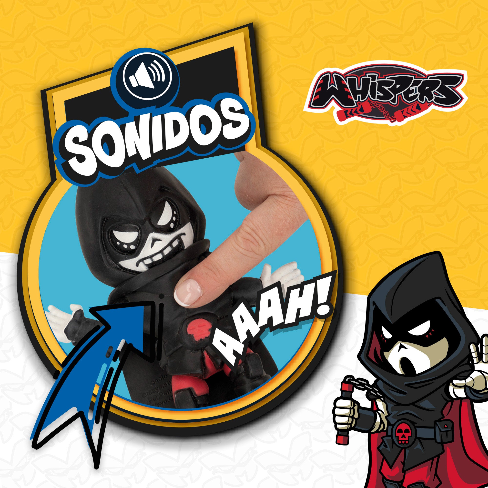 Supermasked Whispers Figura elástica