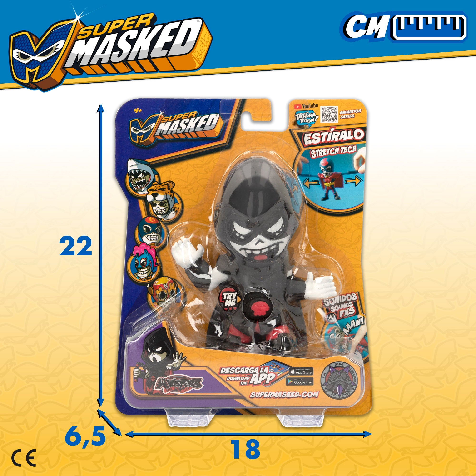 Supermasked Whispers Figura elástica