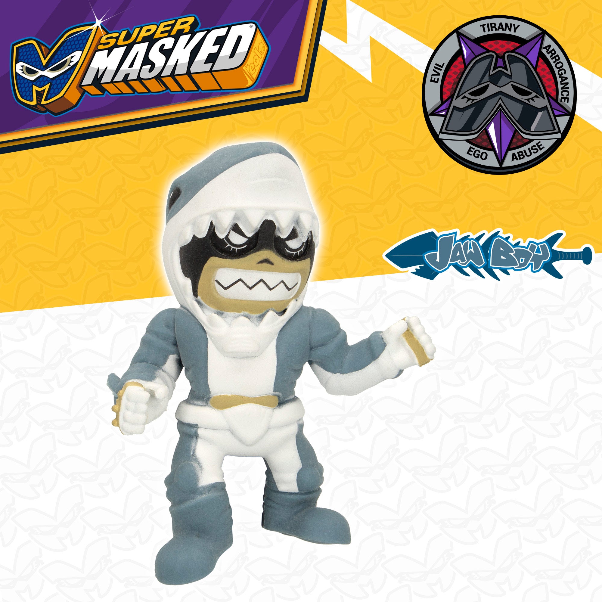 Supermasked Jaw Boy Figura elástica