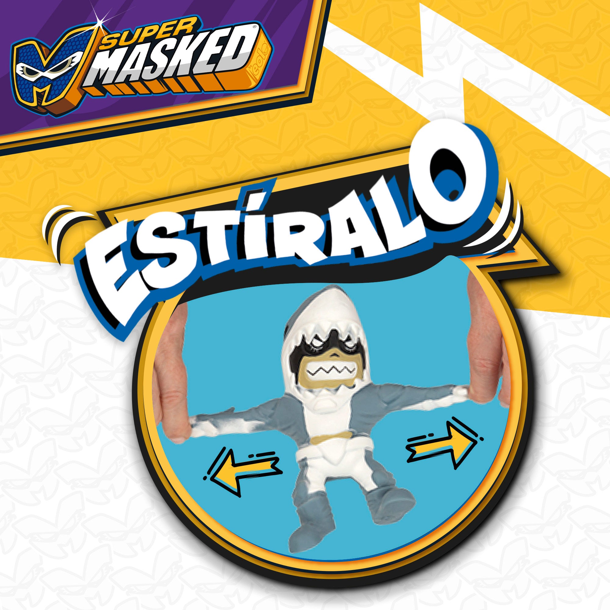 Supermasked Jaw Boy Figura elástica