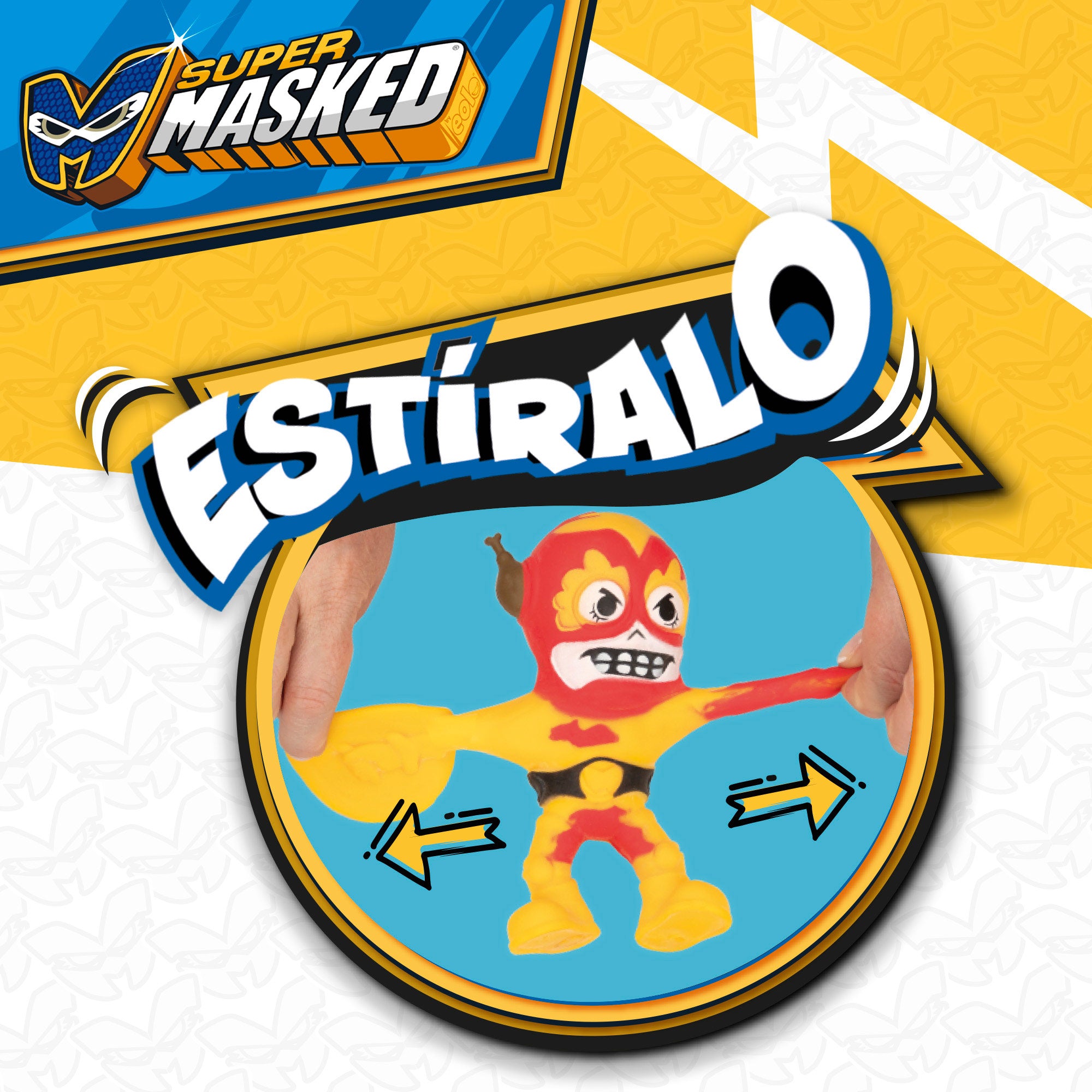 Supermasked Captain Nugget Figura elástica