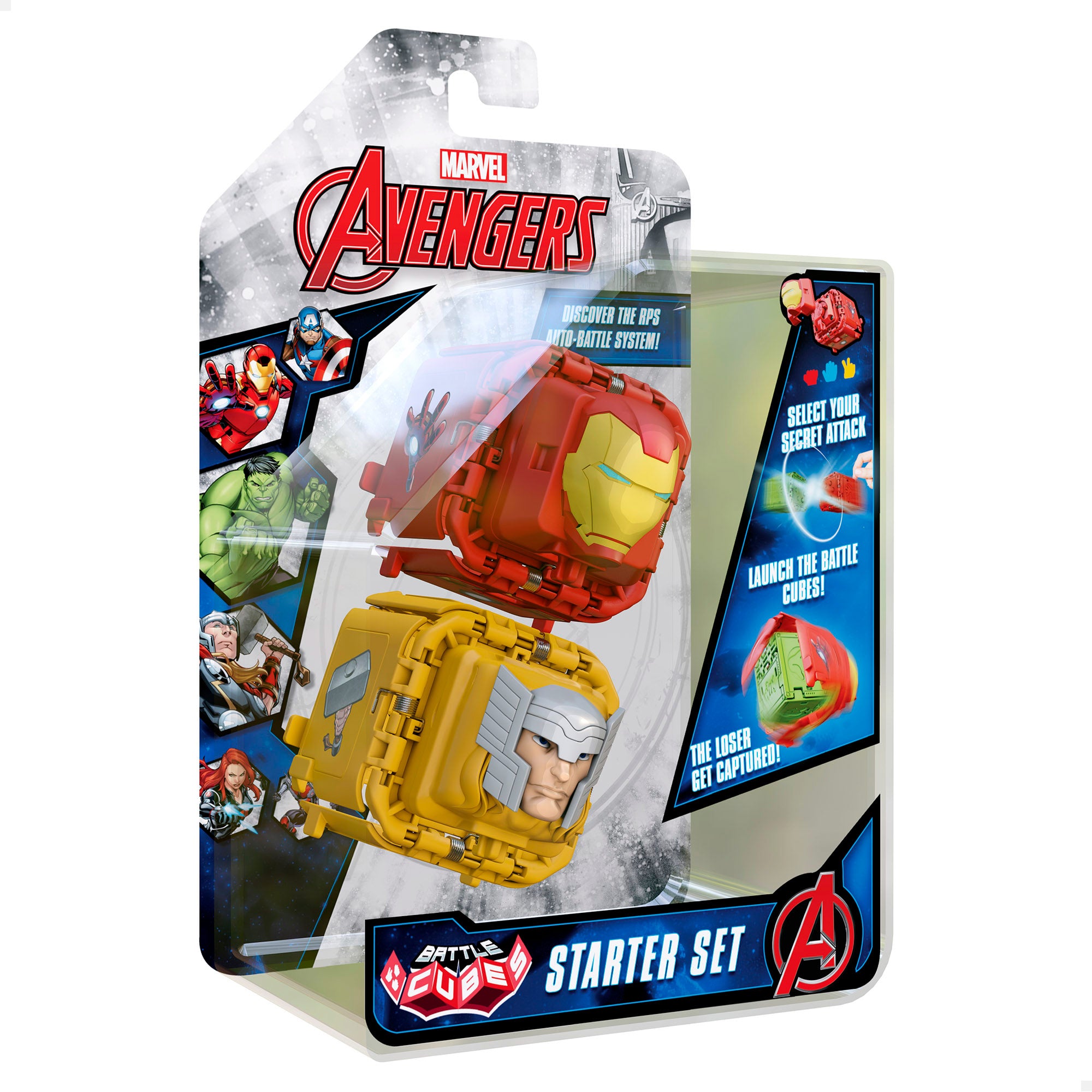 Avengers Set Battle Cubes Iron Man + Thor