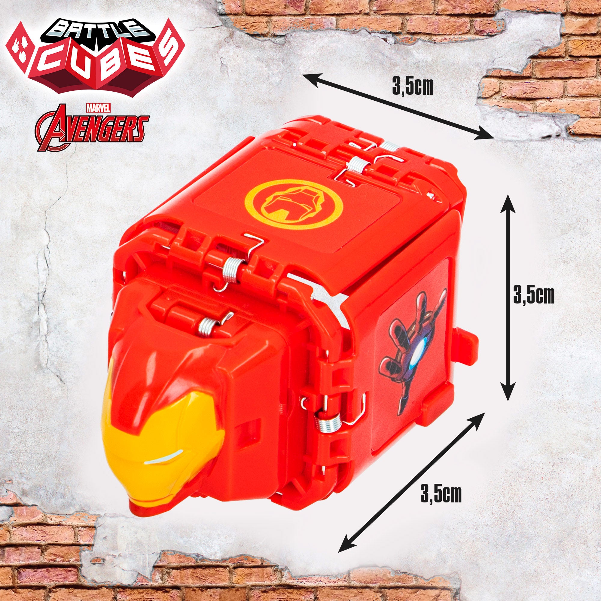 Avengers Set Battle Cubes Iron Man + Thor