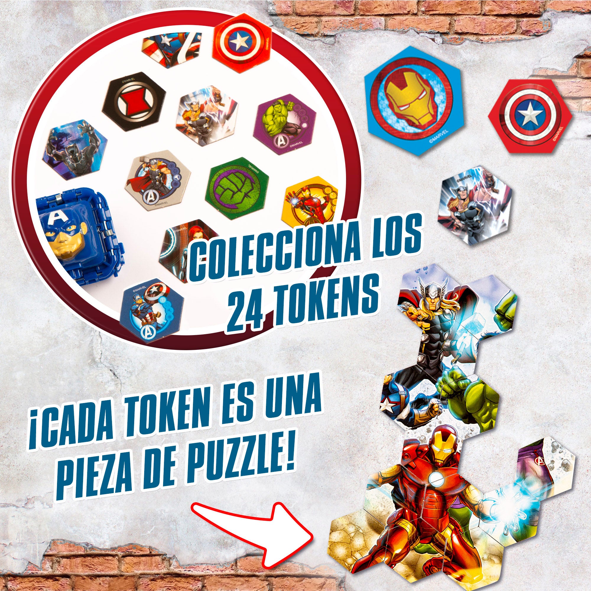 Avengers Set Battle Cubes Hulk + Viuda Negra