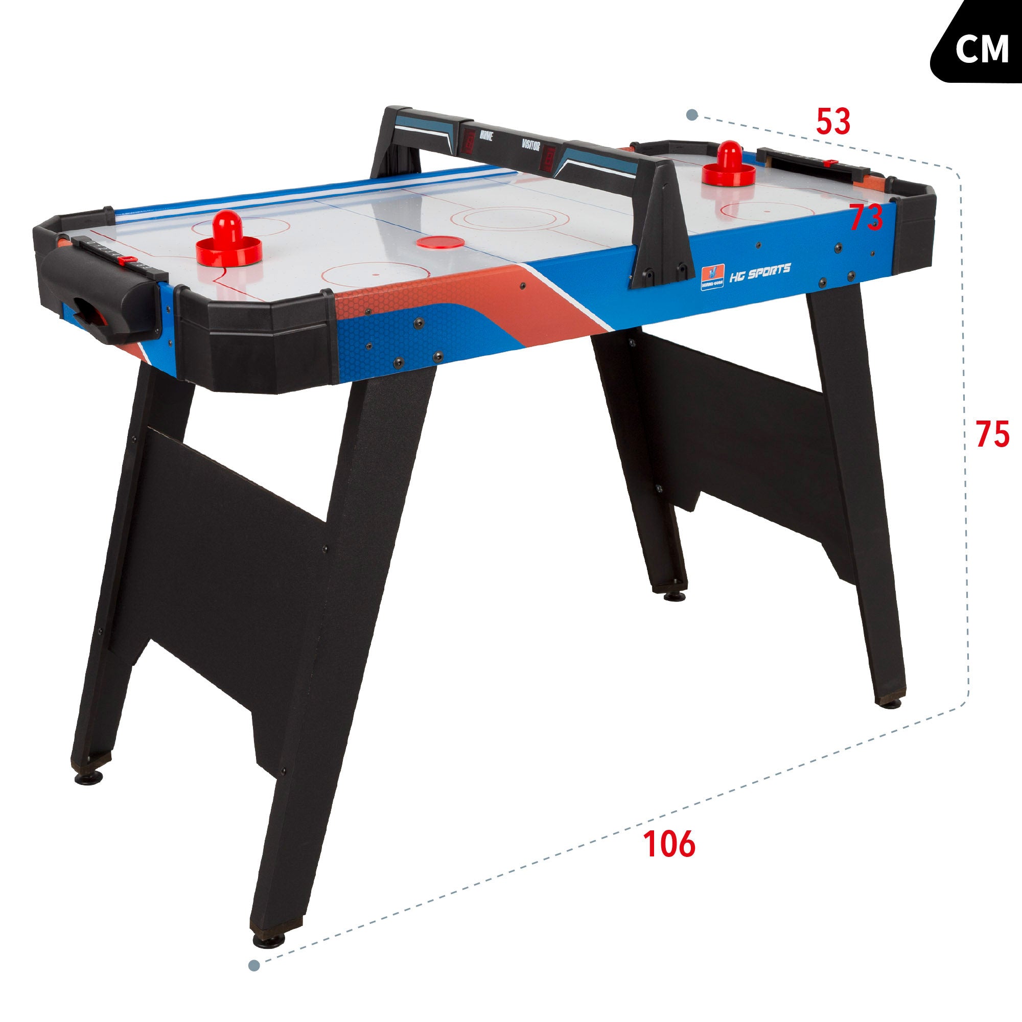Mesa Air hockey electrónico con luces 106x53x75 CB Games