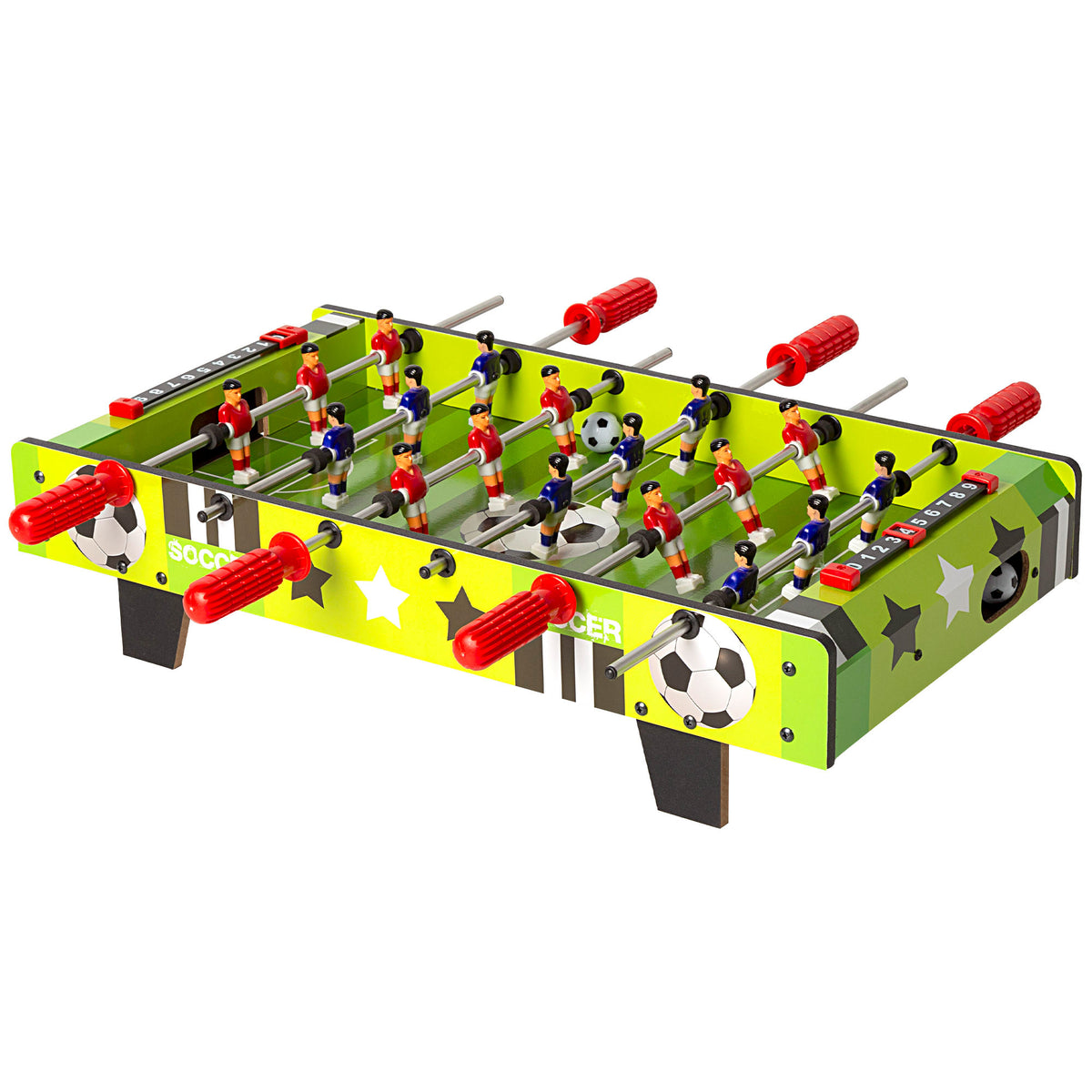 Futbolín de mesa madera 60x32x14 cm CB Games