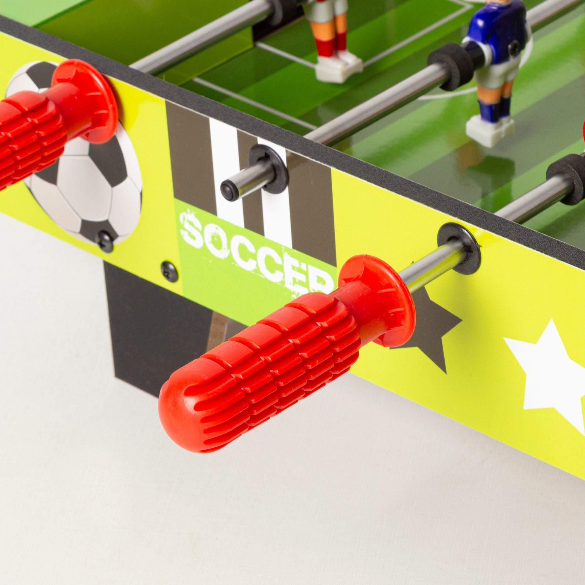 Futbolín de mesa madera con luces 60x32x14 cm CB Games