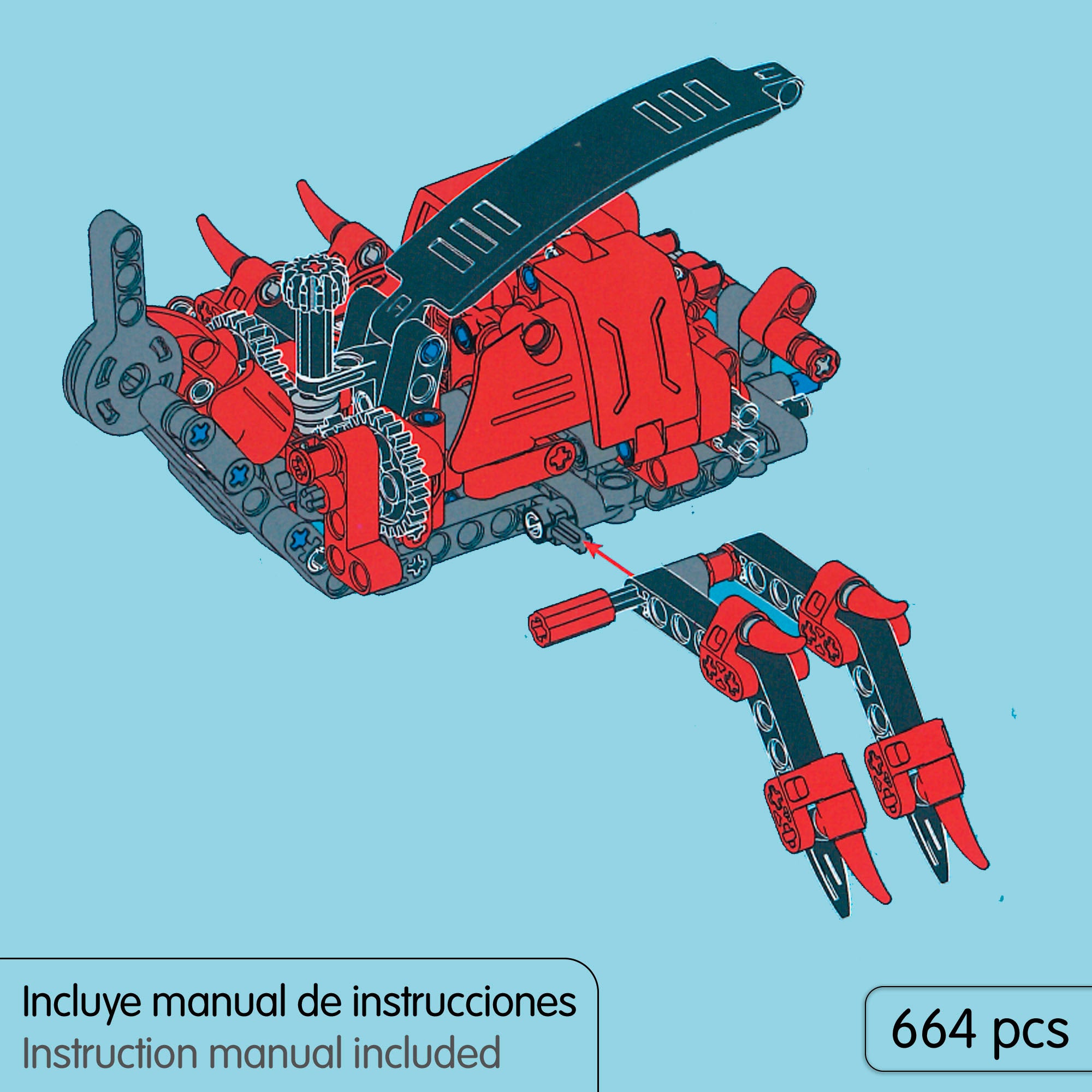 iM.Master Juego de construcción Escorpión lanzamisiles - 664 pzas.
