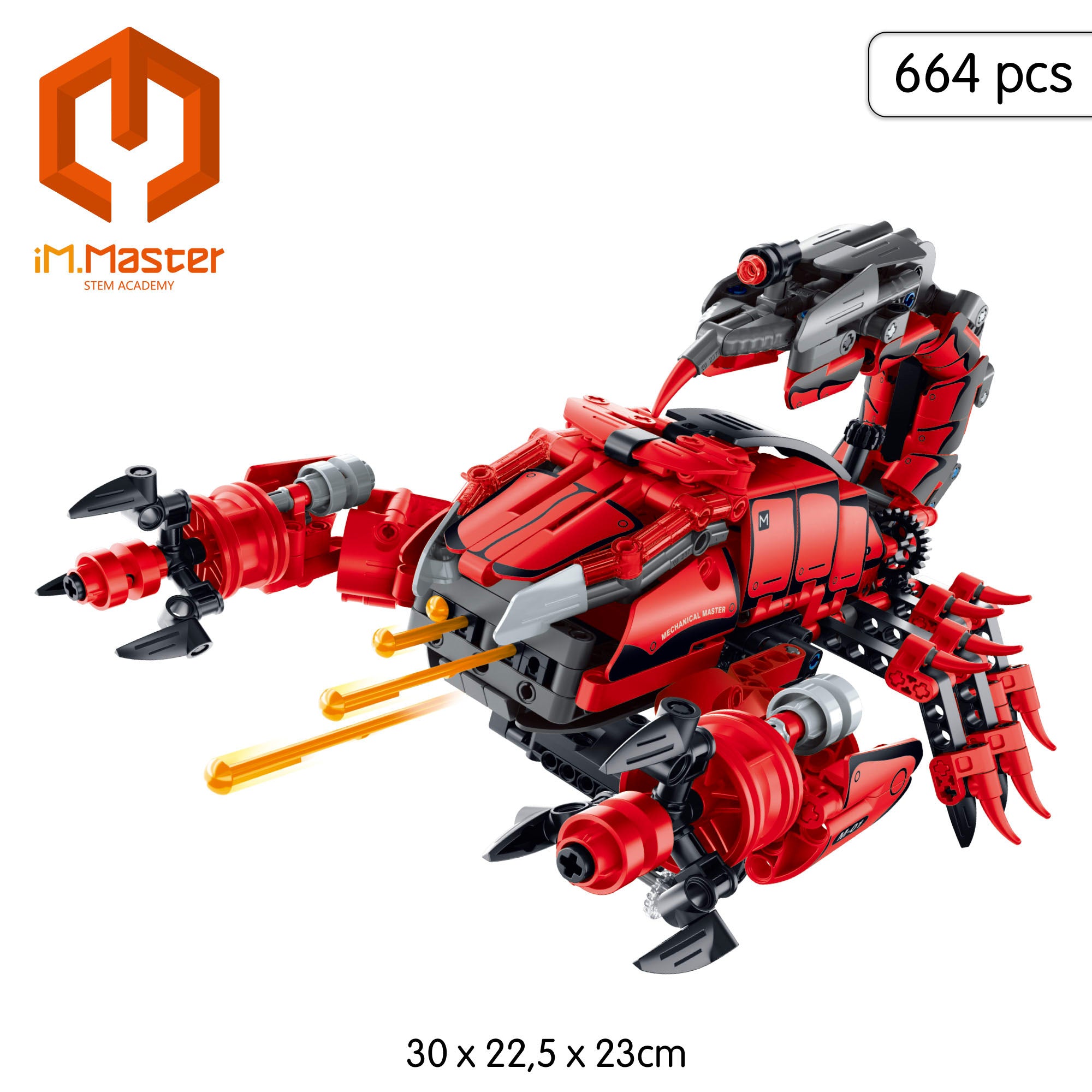 iM.Master Juego de construcción Escorpión lanzamisiles - 664 pzas.