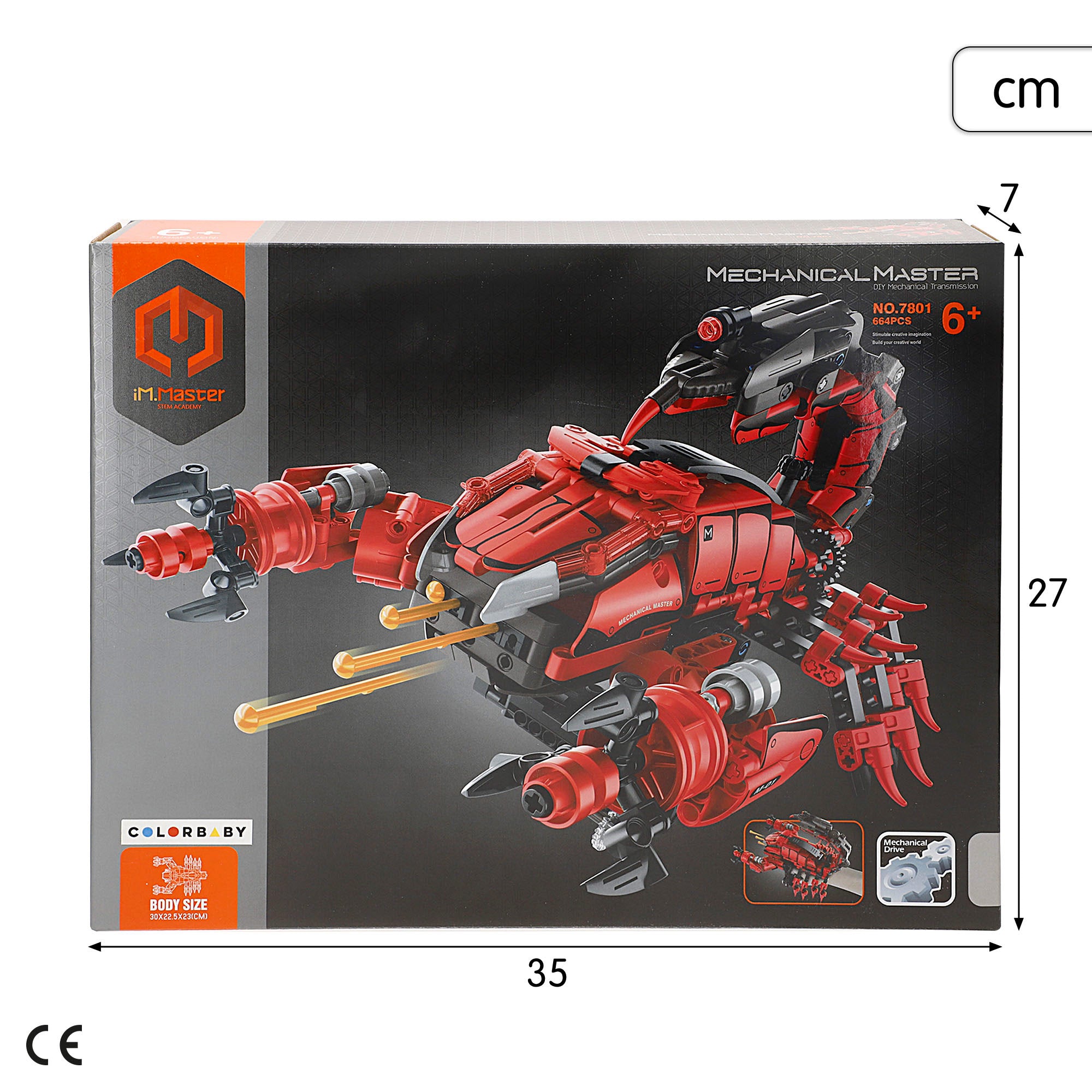 iM.Master Juego de construcción Escorpión lanzamisiles - 664 pzas.