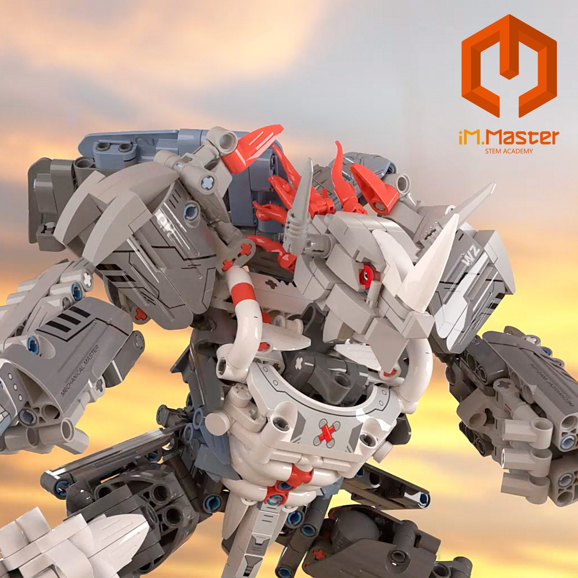 iM.Master Juego de construcción Robot rinoceronte - 965 pzas.