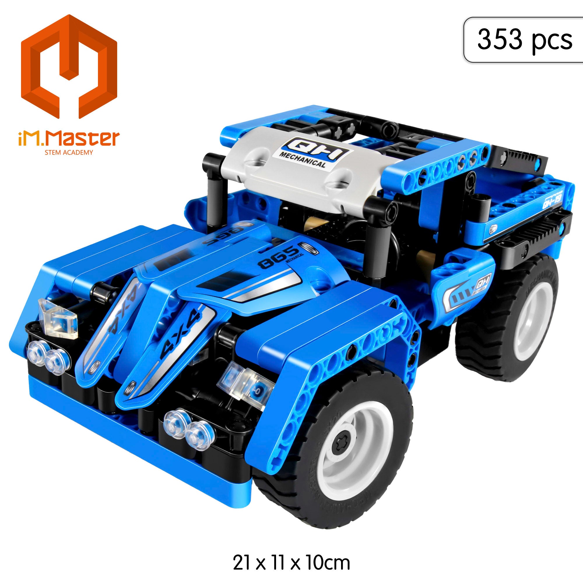 iM.Master Juego de construcción Coche teledirigido Pickup 2 en 1 - 353 pzas.