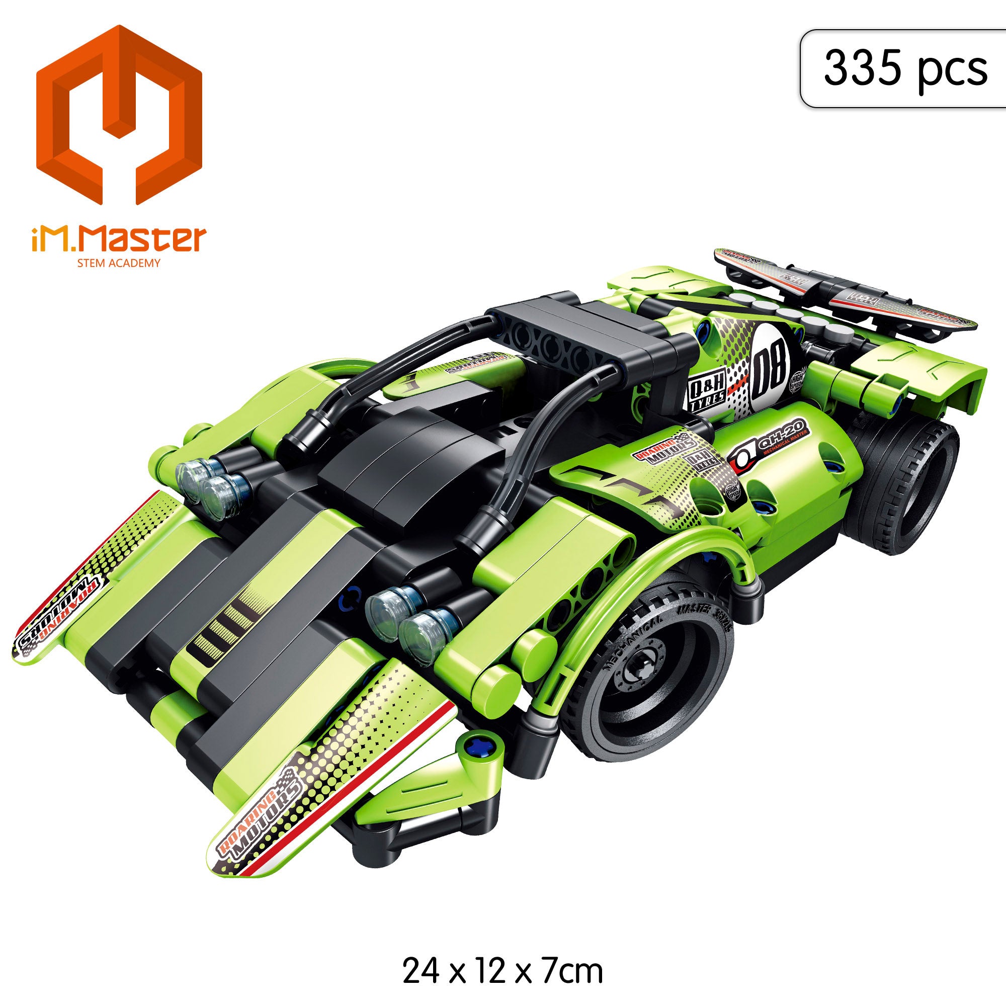 iM.Master Juego de construcción Coche teledirigido Sport 2 en 1 - 335 pzas.