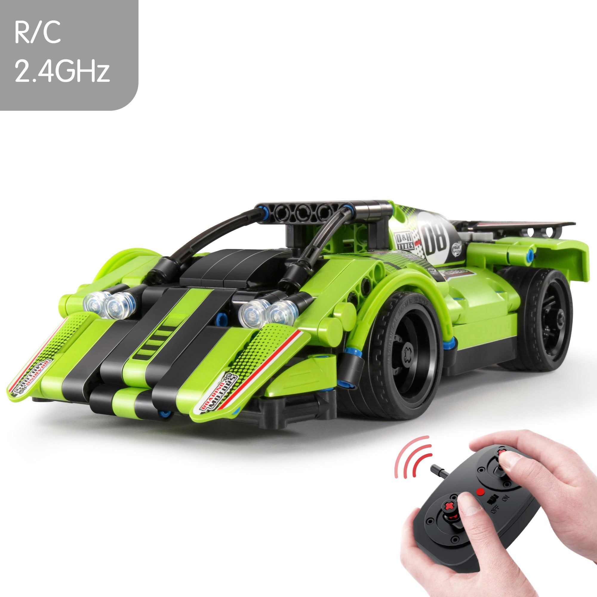 iM.Master Juego de construcción Coche teledirigido Sport 2 en 1 - 335 pzas.