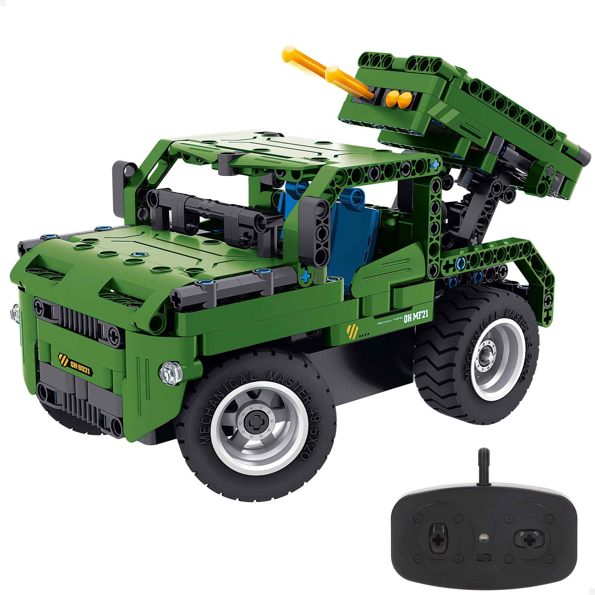 iM.Master Juego de construcción Coche teledirigido militar 2 en 1 - 364 pzas.