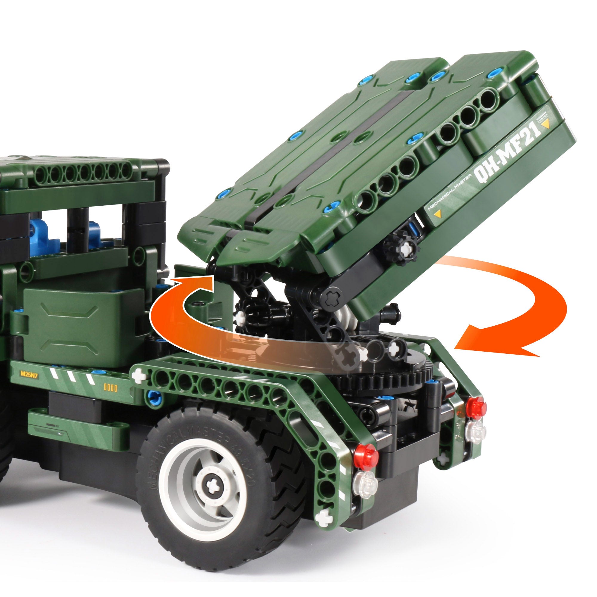 iM.Master Juego de construcción Coche teledirigido militar 2 en 1 - 364 pzas.