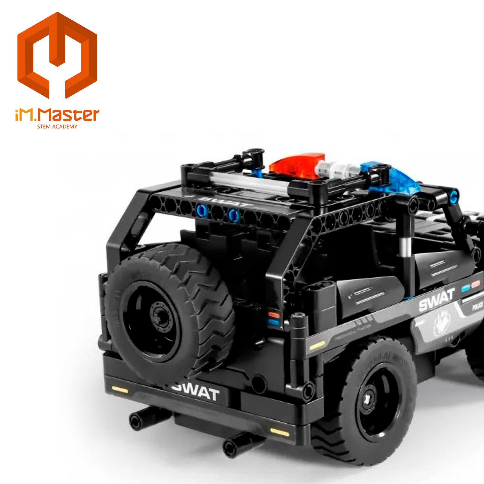 iM.Master Juego de construcción Coche teledirigido SWAT 2 en 1 - 355 pzas.