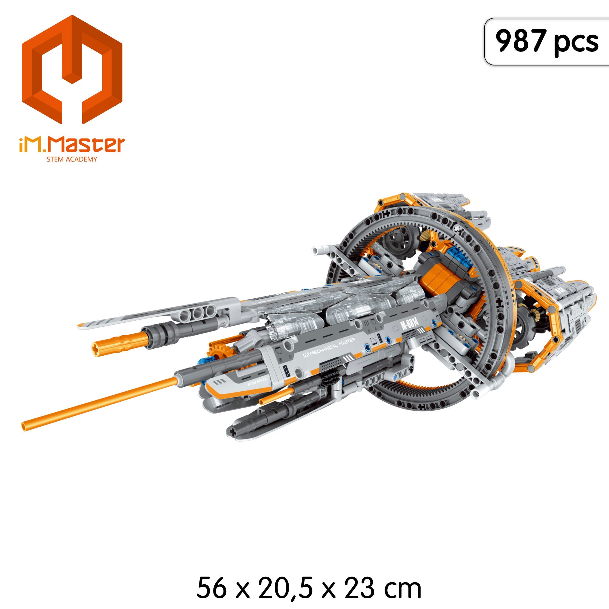 iM.Master Juego de construcción Nave espacial Sirius Star - 987 pzas.
