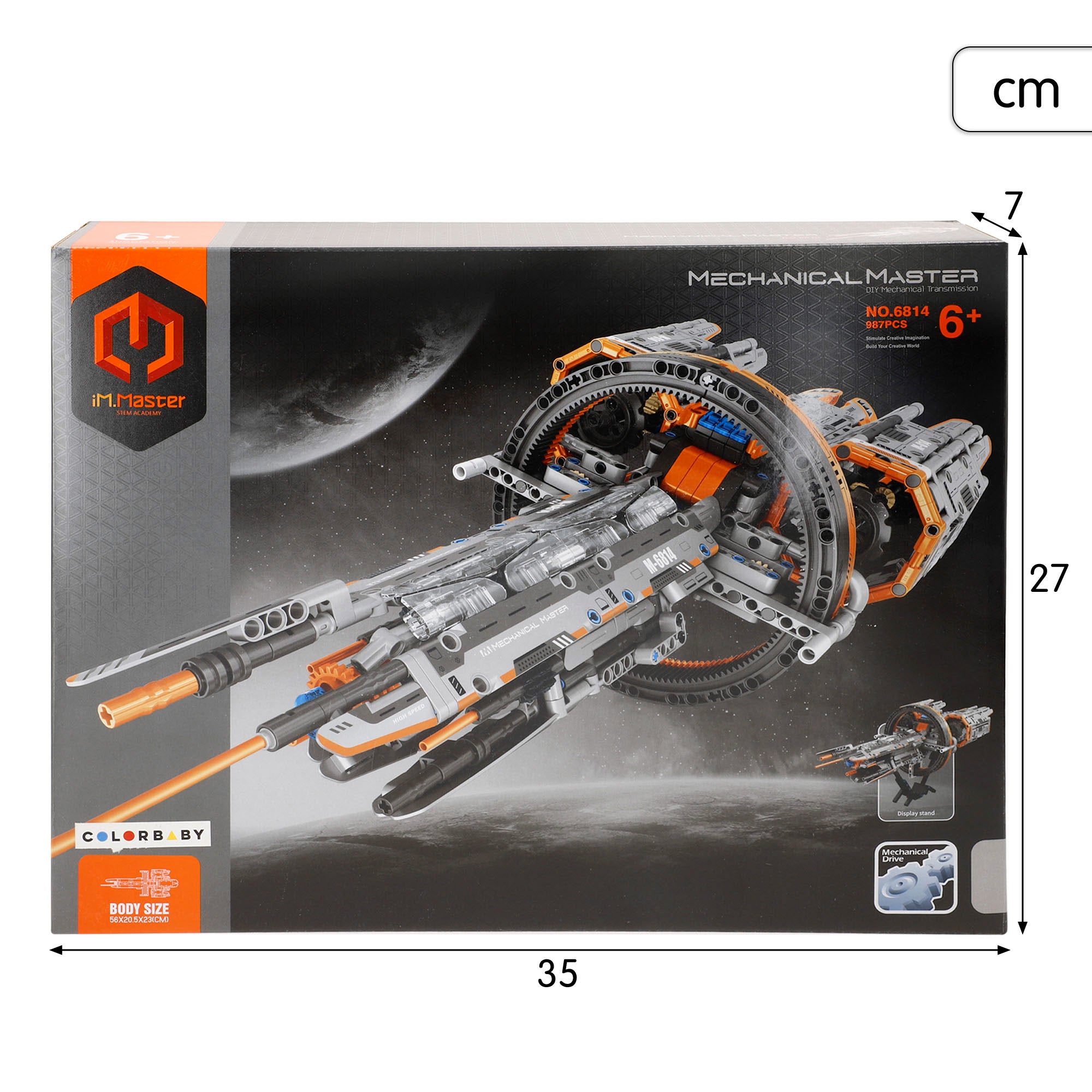 iM.Master Juego de construcción Nave espacial Sirius Star - 987 pzas.