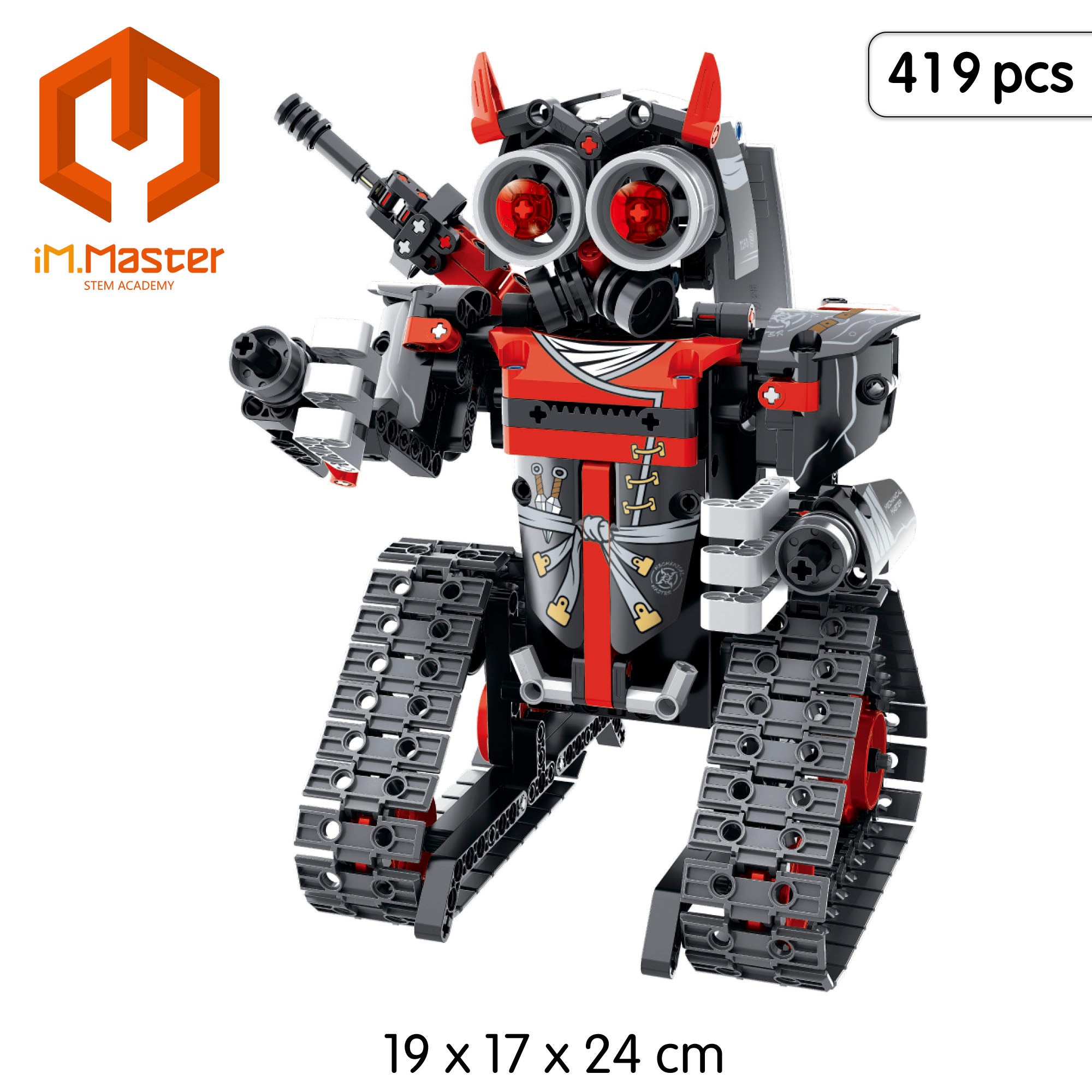 iM.Master Juego de construcción Robot teledirigido 3 en 1 - 419 pzas.