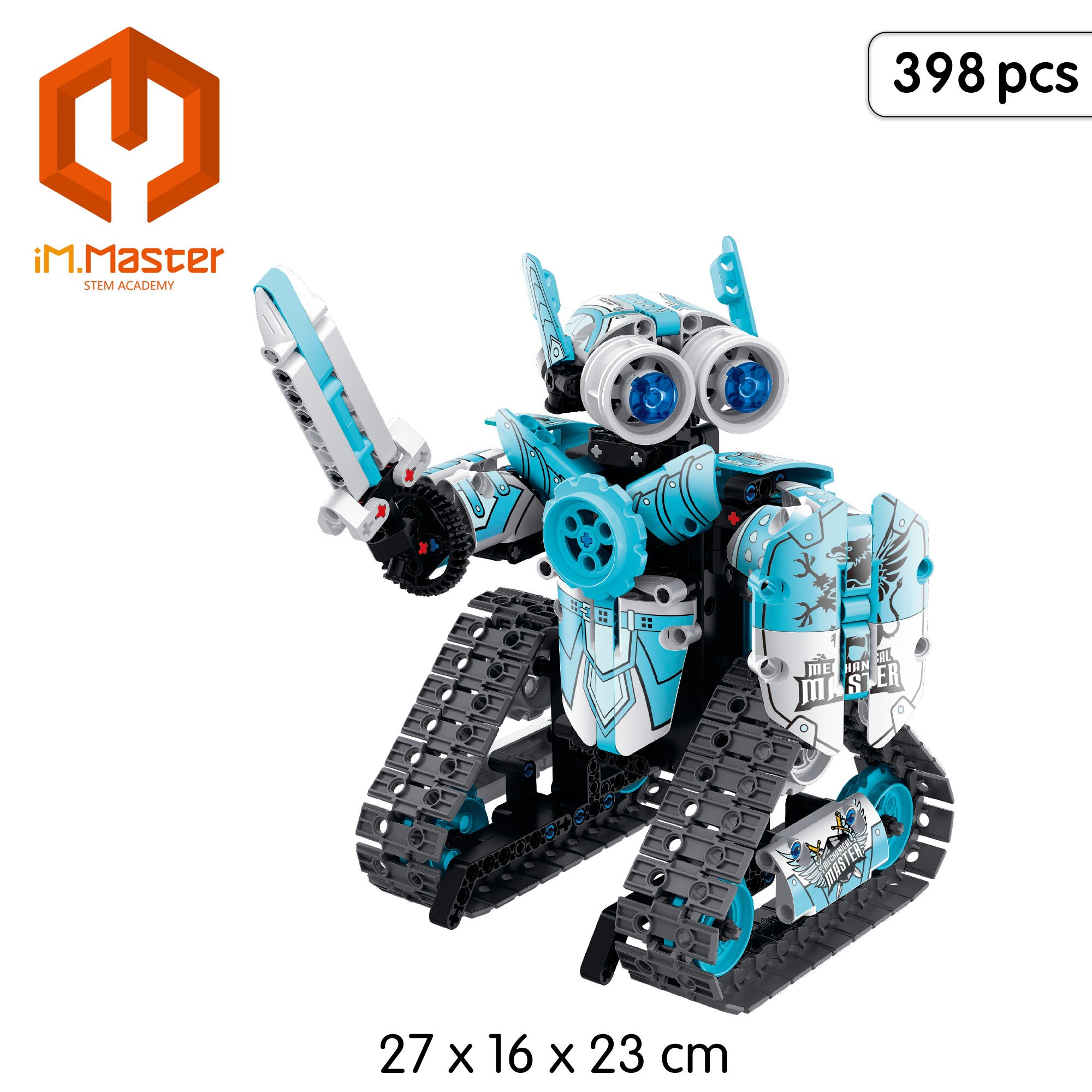 iM.Master Juego de construcción Robot teledirigido 3 en 1 - 398 pzas.