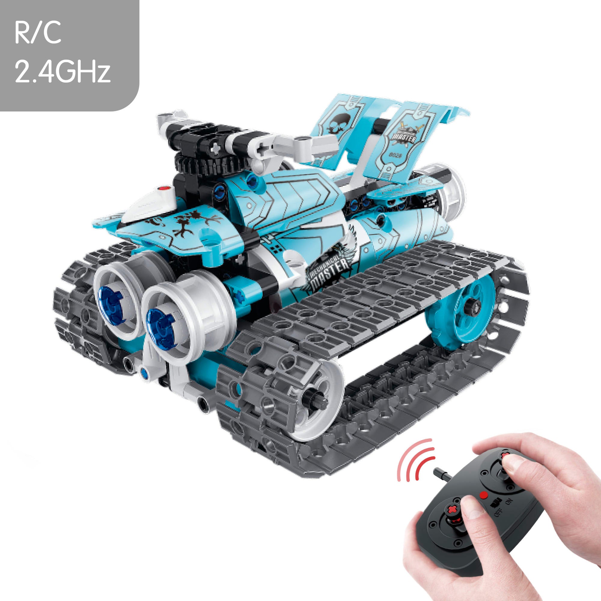 iM.Master Juego de construcción Robot teledirigido 3 en 1 - 398 pzas.