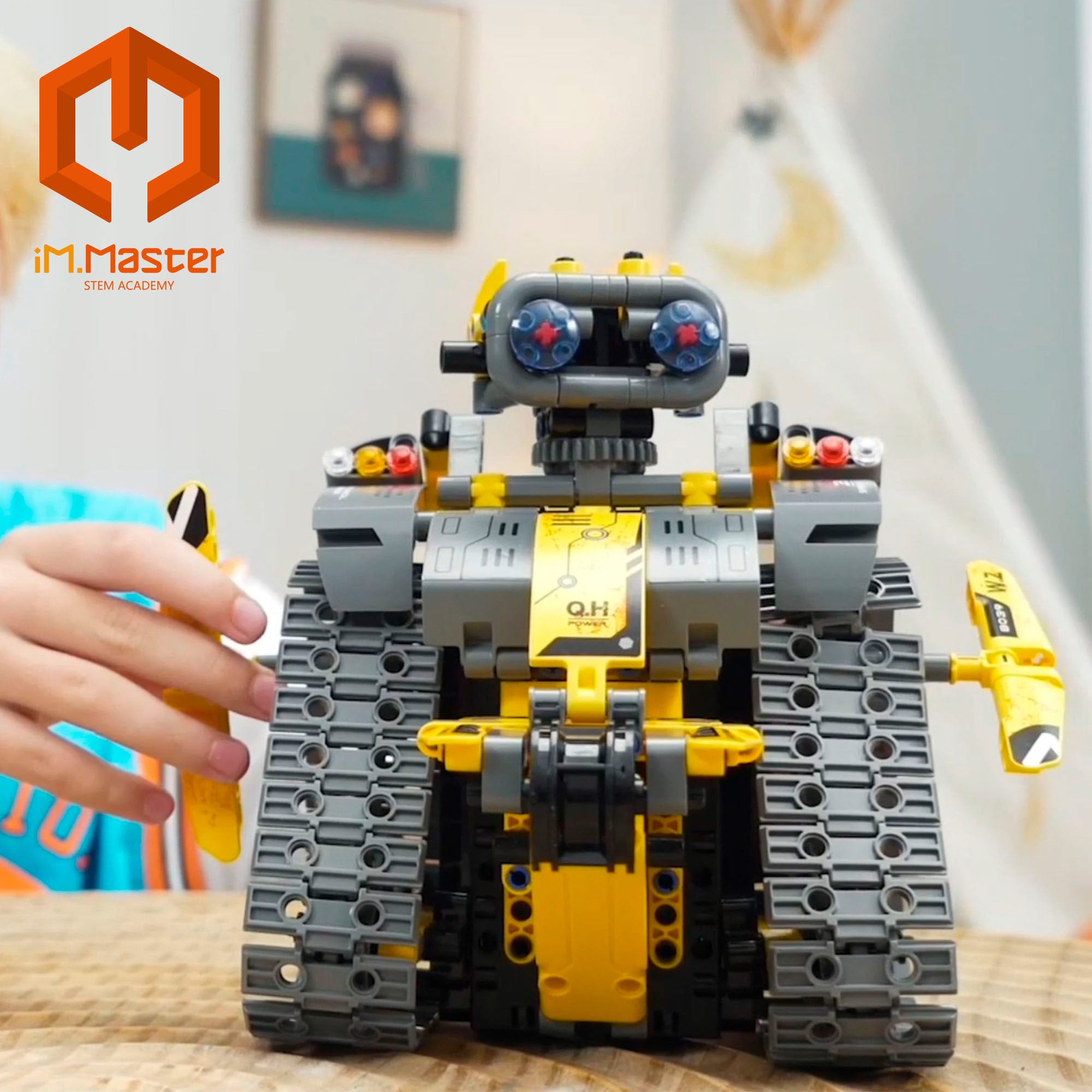 iM.Master Juego de construcción Robot teledirigido 3 en 1 - 434 pzas.