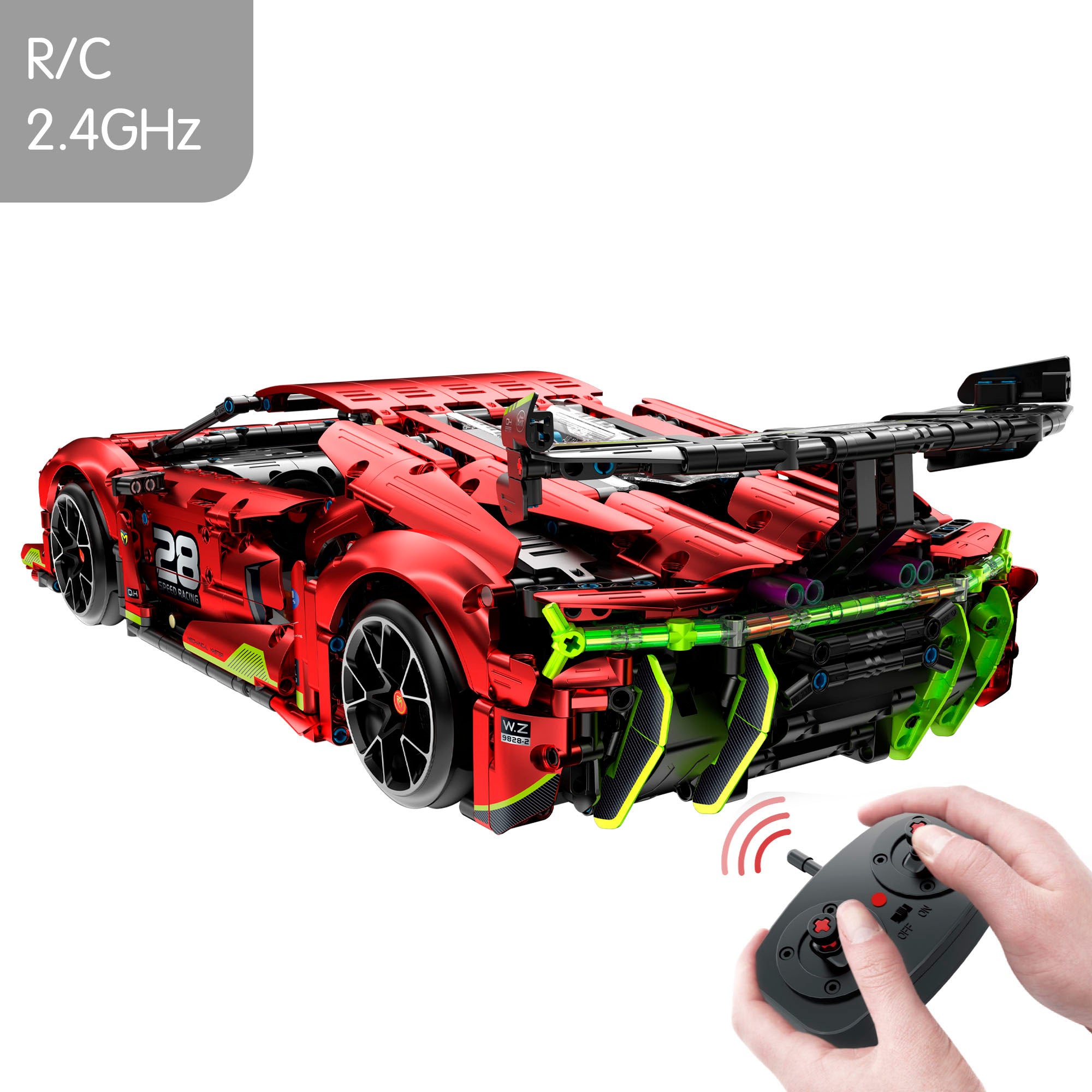 iM.Master Juego de construcción Coche teledirigido superdeportivo 1/10 - 1835 pzas.