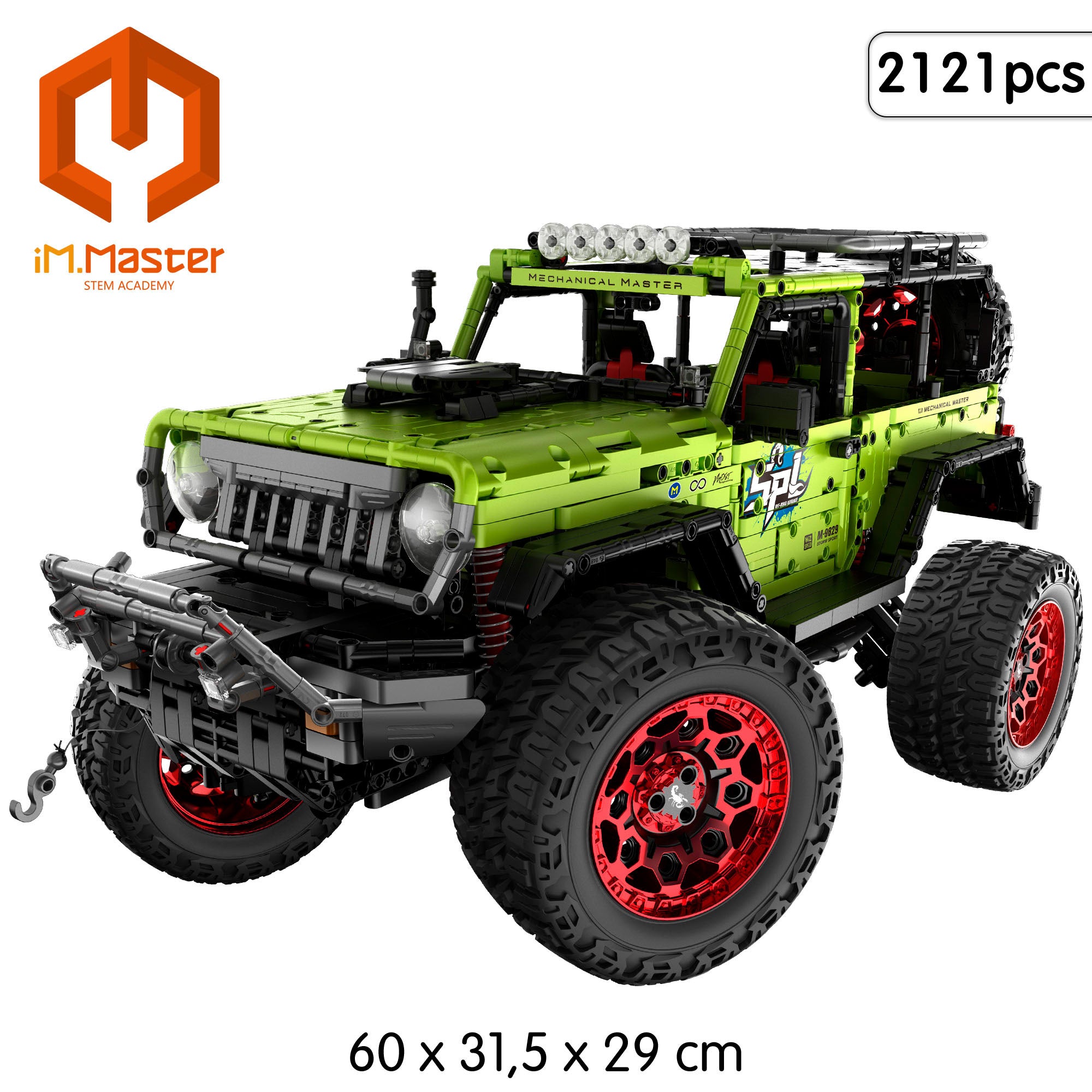 iM.Master Juego de construcción Coche teledirigido todoterreno 1/6 - 2121 pzas.